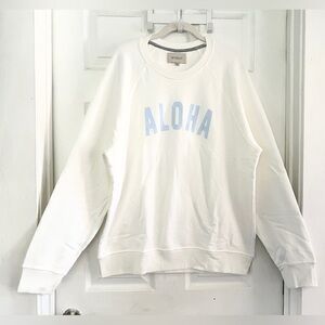 Wheat Aloha Crewneck Sweatshirt